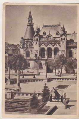 bnk cp Oradea - Piata Maresal Malinovski - circulata 1955 foto
