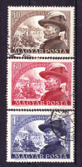 Timbre UNGARIA 1950 = ANIV. 100 ANI DE LA MOARTEA LUI Jozsef Bem, 1794-1850 foto