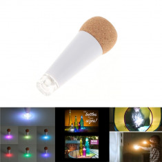 Dop LED pentru sticle multicolor reincarcabil USB foto