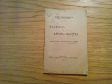 RAZBOIUL si DATORIA NOASTRA - Barbu Delavrancea - 1916, 29 p.