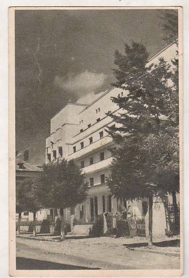 bnk cp Govora - Sanatoriul balnear - Pavilionul I - circulata 1957