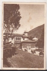bnk cp Slanic Moldova - Vedere din parc - circulata 1957