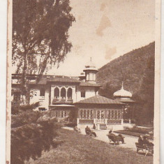 bnk cp Slanic Moldova - Vedere din parc - circulata 1957