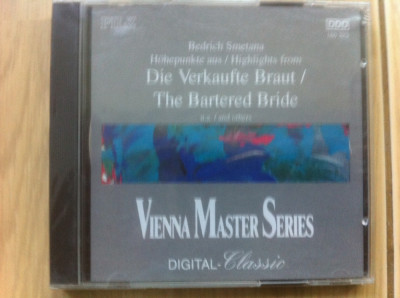 Bedrich Smetana Highlights from The Bartered Bride Vienna cd disc muzica clasica foto