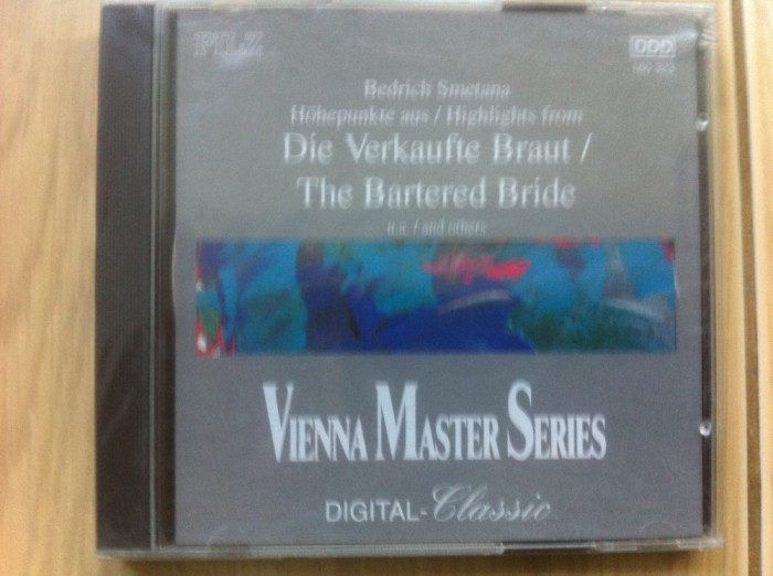 Bedrich Smetana Highlights from The Bartered Bride Vienna cd disc muzica clasica
