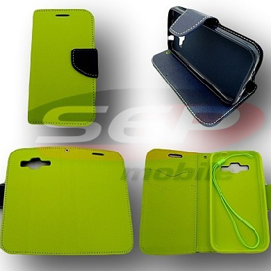 Toc FlipCover Fancy Apple iPhone 4 / 4S LIME-NAVY