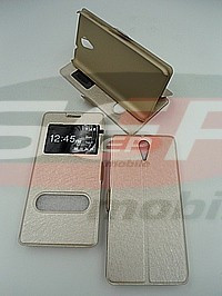 Toc FlipCover Double EasyView LG G5 GOLD foto