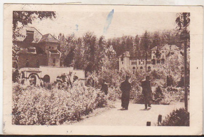 bnk cp Govora - Parcul - circulata 1950 foto