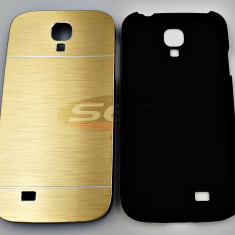 Toc plastic rigid MOTOMO Samsung I9500 Galaxy S4 GOLD