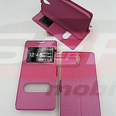 Toc FlipCover Double EasyView Huawei Honor 7i / Shot X PINK