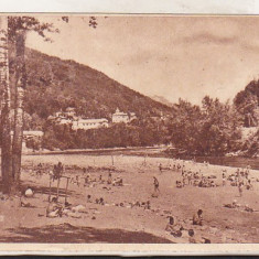 bnk cp Calimanesti - Strand la Olt - circulata 1953