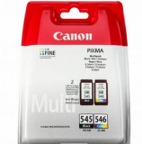 Set cartuse cerneala Canon PG-545+CL-546 originale, Multicolor, Original