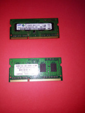 Memorie laptop 1 GB RAM DDR3 Samsung/Hynix 1Rx8 PC3-10600S-09-10 1333MHz foto