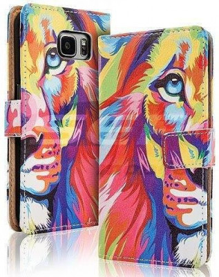 Toc FlipCover Fancy Apple iPhone 6 / 6s LION foto