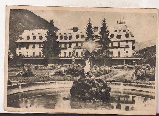 bnk cp Calimanesti - Hotelul de Stat - uzata 1955