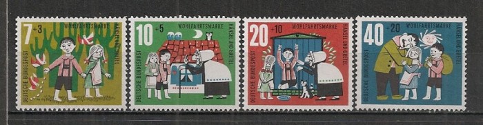 Germania.1961 Povesti de fratii Grimm SG.256 foto mare Germania.1961 Povesti de fratii Grimm SG.256 foto mare