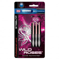 Set dart Winmau WILD ROSES 90% steel 22g foto