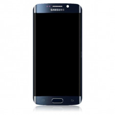 Display Samsung Galaxy S6 Edge G925 Cu Touchscreen Si Rama Original Negru foto