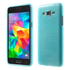 Husa Galaxy Grand Prime SM-G530 - Gel TPU Satinat Blue foto