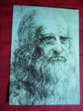 Ilustrata -Personalitati- Leonardo da Vinci - Franta, Necirculata, Printata
