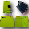 Toc FlipCover Fancy LG G3 LIME-NAVY, Verde, Cu clapeta