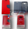 Toc FlipCover FANCY MERCURY Samsung Galaxy S6 RED-NAVY, Rosu, Cu clapeta