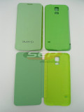 Toc FlipCover Samsung Galaxy S5 GREEN, Verde, Cu clapeta