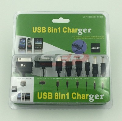 Cablu USB incarcare 8 in 1 foto