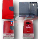 Toc FlipCover FANCY MERCURY Samsung Galaxy S6 edge RED-NAVY, Rosu, Cu clapeta