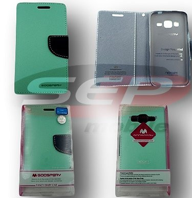 Toc FlipCover FANCY MERCURY Samsung Galaxy S6 edge MINT-NAVY foto