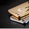 Bumper aluminiu Mirror Case Apple iPhone 5 SILVER