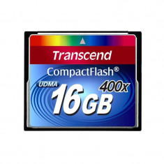 Card Transcend Compact Flash 16GB 400x foto