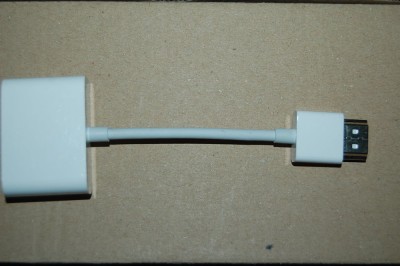 ADAPTOR HDMI TO DVI APPLE - ORIGINAL foto