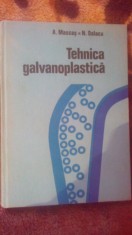 Tehnica galvanoplastica-A.Mascas,N.Dalacu