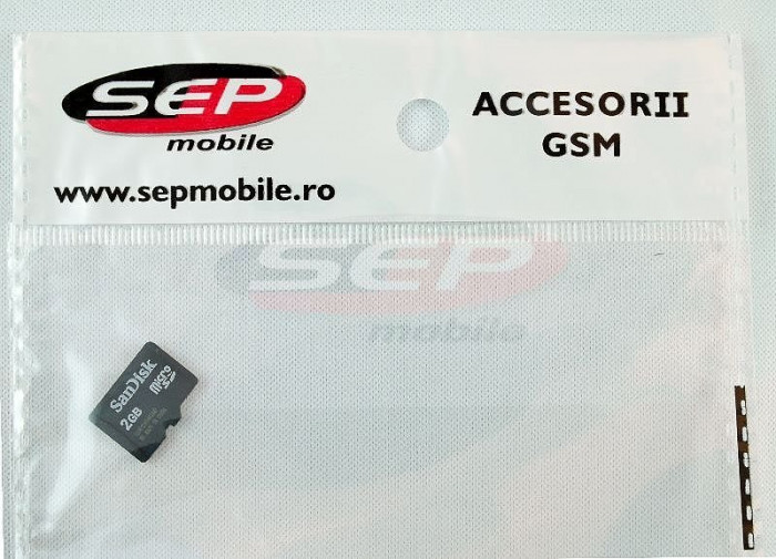 Card memorie micro-SD 2GB bulk