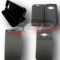 Toc FlipCover Stand Lenovo S860 NEGRU