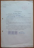 Chitanta scrisa si semnata de Nicolae Rosu, scriitor si apologet legionar