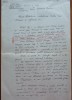 Lucrare scrisa olograf de Tache Papahagi in 1919 si corectata de Bianu, aromani