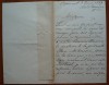 Scrisoare a lui Helene C. Cornesco Mano, din fam. Generalului Manu, 1889