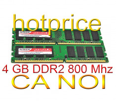Memorie 4GB RAM DDR2 4 GB INTEL AMD 2x 2 GB PC2-6400 DDR2-800Mhz 240 pin desktop foto