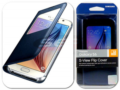 Toc FlipCover S-View Activa Samsung Galaxy S6 foto
