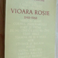 VICTOR TULBURE - VIOARA ROSIE (POEZII, 1942-1967) [EPL 1968, dedicatie/autograf]