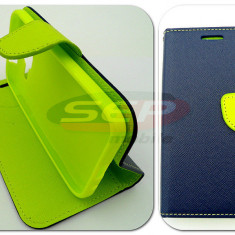 Toc FlipCover Fancy Samsung Galaxy S7 NAVY-LIME