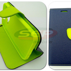 Toc FlipCover Fancy Samsung Galaxy A3 (2016) NAVY-LIME