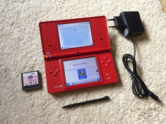 Nintendo DSI ROSU+incarcator+joc+stilou(2 camere,wi-fi) STARE BUNA soft 1.4 foto