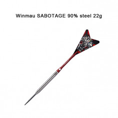 Set darts Winmau SABOTAGE 90% steel 22g foto