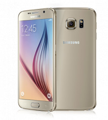 Samsung Galaxy S6 Gold Platinum 32gb Auriu Garantie 1 An Liber de Retea foto