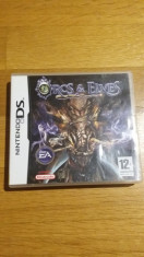 NINTENDO DS Orcs &amp;amp; Elves / Joc original by WADDER foto