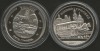 UCRAINA 5 HRIVNE GRIVNE 2016 , TRANVAI tras de CAI , UNC in capsula, Europa, Cupru-Nichel