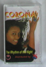 Caseta audio inregistrata &amp;quot;CORONA - The Rhythm of the Night&amp;quot; 1995 foto